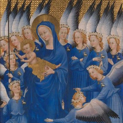 The Wilton Diptych! A Dazzling Display of Medieval Opulence and Sacred Symbolism